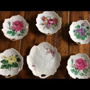 Viceroy China trinket leaf dish set